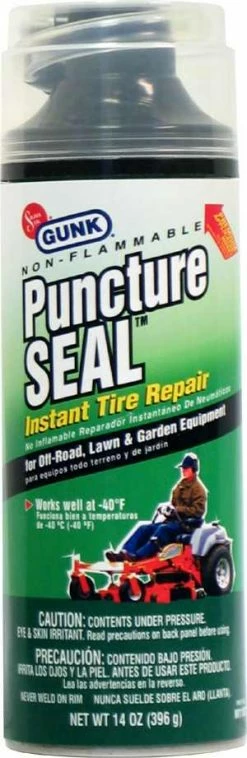 Gunk Puncture Seal SOS for Off-Road Vehicles Tire Seal 14 oz. M1107/6 - Tools, Accessories & Repair