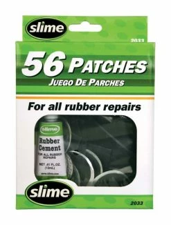 Slime 56 Piece Rubber Patch Repair Kit - 2033 - Patches & Plugs