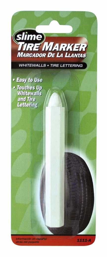 Slime White Tire Crayon Marking Tool - 20179 - Patches & Plugs 1 Slime White Tire Crayon Marking Tool - 20179 - Patches & Plugs