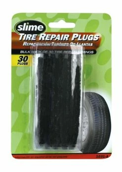 Slime 30 Piece 4 Inch Tire Repair Plugs - 1031-A - Patches & Plugs