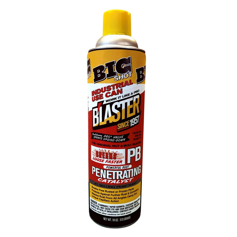 PB Blaster Blaster Penetrating Catalyst Big Shot - 26-PB - Lubrication Greases 2 PB Blaster Blaster Penetrating Catalyst Big Shot - 26-PB - Lubrication Greases - Image 2