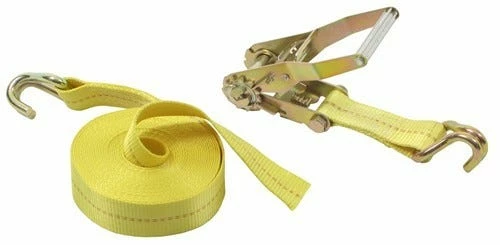 Erickson Mfg. 2" x 30' Ratchet with Double J Hooks 10000lb. 58510 - Towing 1 Erickson Mfg. 2" x 30' Ratchet with Double J Hooks 10000lb. 58510 - Towing