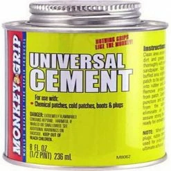 Bell Automotive 22-5-08062-M Monkey Grip Rubber Cement, 1/2 Pint - M8062 12-086 - Maintenance & Parts