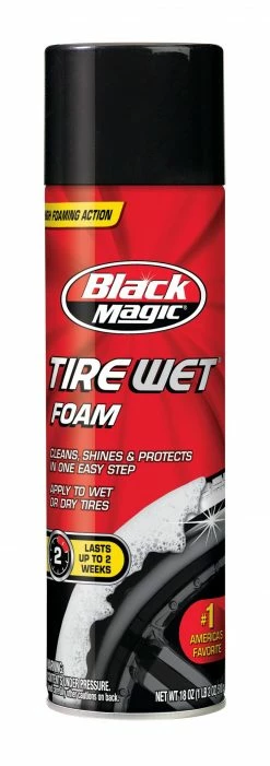 Black Magic Tire Wet Foam 18oz 800002220 - Vehicle Cleaners