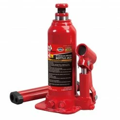 Big Red 4-Ton Welded Bottle Jack - T90403B - Jack Stands