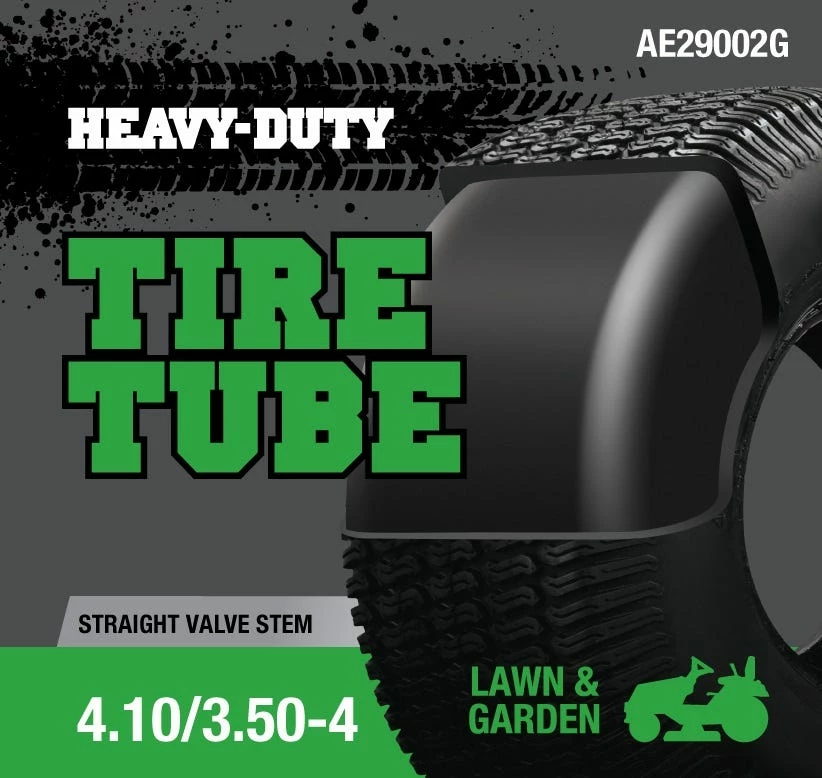 Heavy Duty Lawn & Garden Tire Tube 4.10/3.50-4 AE29002G - Automotive Tires 1 Heavy Duty Lawn & Garden Tire Tube 4.10/3.50-4 AE29002G - Automotive Tires