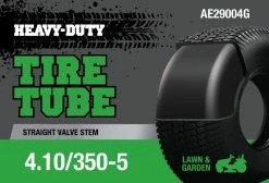 Heavy Duty Lawn & Garden Tire Tube Tube 4.10/350-5 AE29004G - Automotive Tires
