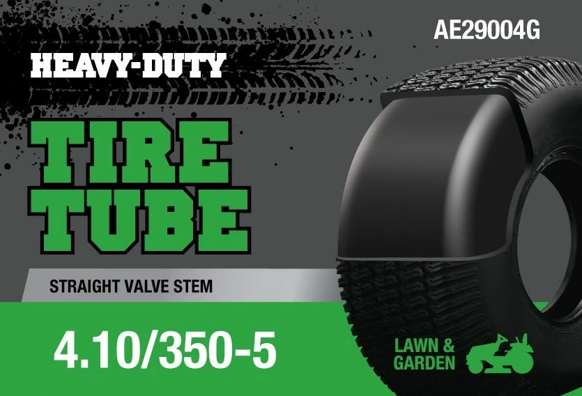 Heavy Duty Lawn & Garden Tire Tube Tube 4.10/350-5 AE29004G - Automotive Tires 1 Heavy Duty Lawn & Garden Tire Tube Tube 4.10/350-5 AE29004G - Automotive Tires