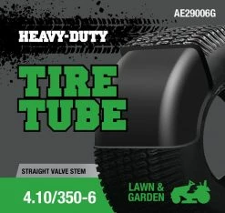 Heavy Duty Lawn & Garden Tire Tube 4.10/350-6 AE29006G - Automotive Tires