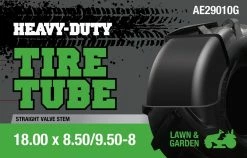 Heavy Duty Lawn & Garden Tire Tube 18x8.50/9.50-8 AE29010G - Automotive Tires