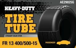 Heavy Duty Passenger Tire Tube Fr 13 400/500-15 AE29025G - Automotive Tires