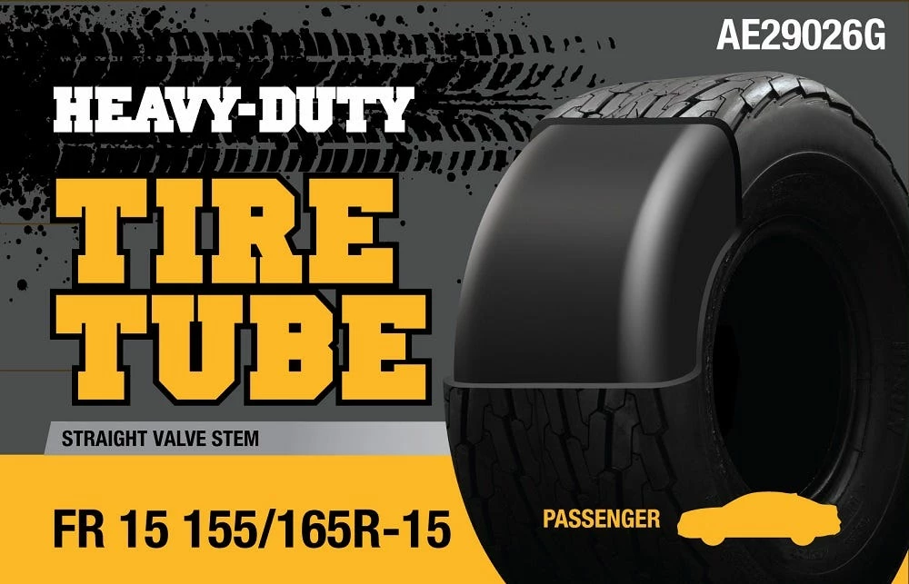 Heavy Duty Passenger Tire Tube Fr 15 155/165R-15 AE29026G - Automotive Tires 1 Heavy Duty Passenger Tire Tube Fr 15 155/165R-15 AE29026G - Automotive Tires
