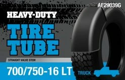 Heavy Duty Truck Tire Tube 700/750-16 LT AE29039G - Automotive Tires