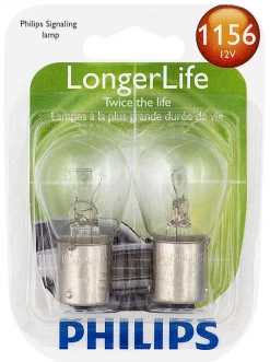 Phillips LonglLife Mini Bulb - 1156LLB2 - Automotive Lighting