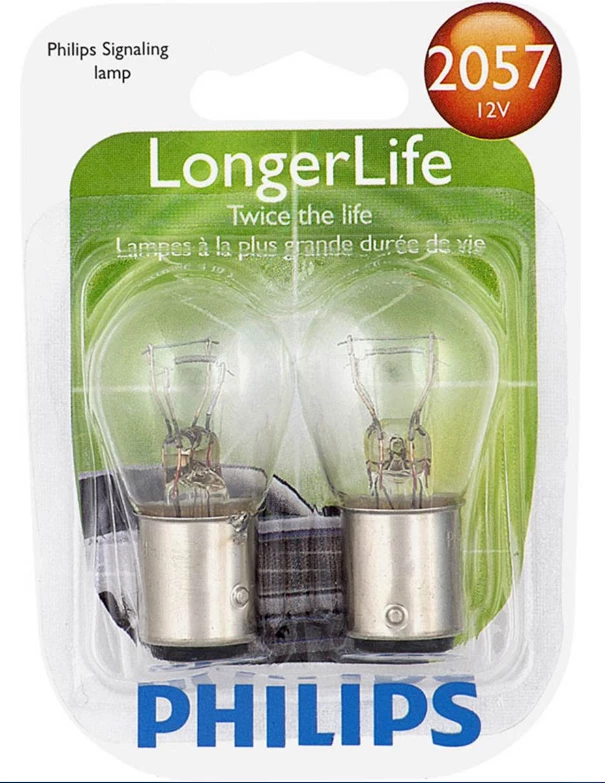 Phillips 2057 LongerLife Mini Bulb 2057LLB2 - Automotive Lighting 1 Phillips 2057 LongerLife Mini Bulb 2057LLB2 - Automotive Lighting