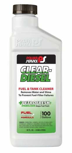 Power Service Products, Inc. Power Service Products Clear Diesel Fuel & Tank Cleaner, 32 oz - 09225-09 - Gasoline Additives