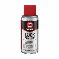 3 In 1 3-in-1 Dry Lock Lube, 2.5oz - 120074 - Lubrication Greases