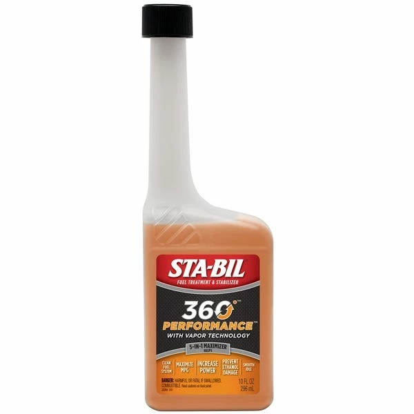 Sta-Bil 360° Performance Fuel Treatment 10 oz - 22264 - Motor Oil 1 Sta-Bil 360° Performance Fuel Treatment 10 oz - 22264 - Motor Oil