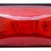 Optronics Fleetcount 1-Led Red Mini Thinline Marker/Clearance Light Kit With Base And Plug - Accessories & Gear