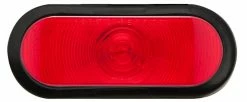 Optronics 6" Red Grommet Mount Stop/Turn/Tail Light Kit With Grommet And Pl-3 Plug - Accessories & Gear