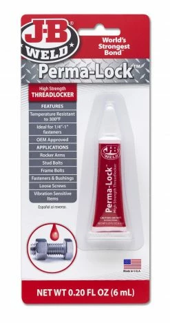 J.B. Weld J-B Weld Perma-Lock Red Threadlocker-13 ml 27113 - Adhesives
