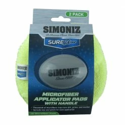 Simoniz Sure Shine 2pk Applicator Set with Handle - 293400264 - Vehicle Cleaners