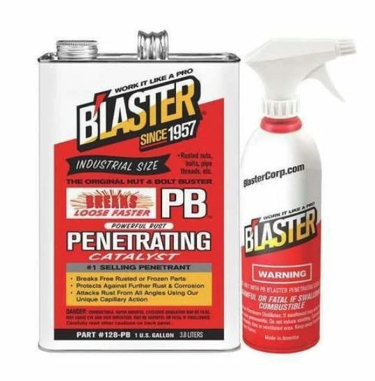 PB Blaster P.B. Blaster Original, 1 Gallon - 128-PB - Penetrants 1 PB Blaster P.B. Blaster Original, 1 Gallon - 128-PB - Penetrants