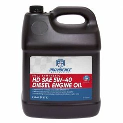 Providence Automotive Premium Oil 5W40 Full Synthetic, 2 Gallon - PA-5402SHD - Motor Oil