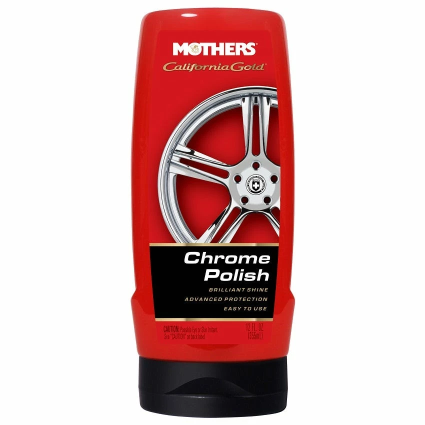Mothers California Gold Chrome Polish 12 oz - 5212 - Vehicle Cleaners 2 Mothers California Gold Chrome Polish 12 oz - 5212 - Vehicle Cleaners - Image 2