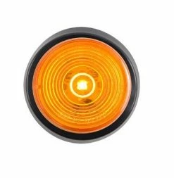 Optronics Amber Grommet Mount Fleet Count Led 2.5" Round Sealed Marker MCL527AK6 - Accessories & Gear