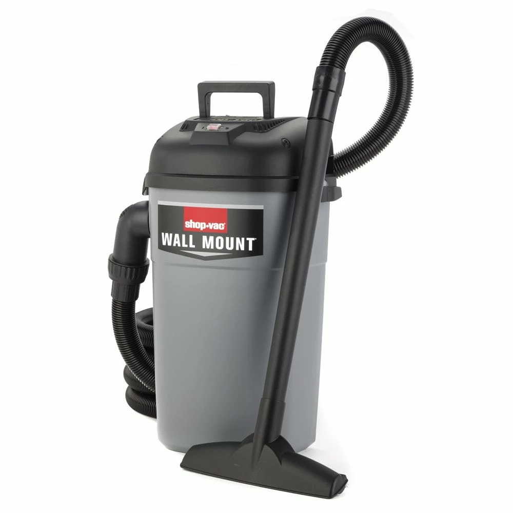 Shop Vac Shop-Vac 4.0 Peak HP Wall Mountable Wet/Dry Vacuum, 5 Gallon - 3941000 - Shop Vacuums 1 Shop Vac Shop-Vac 4.0 Peak HP Wall Mountable Wet/Dry Vacuum, 5 Gallon - 3941000 - Shop Vacuums