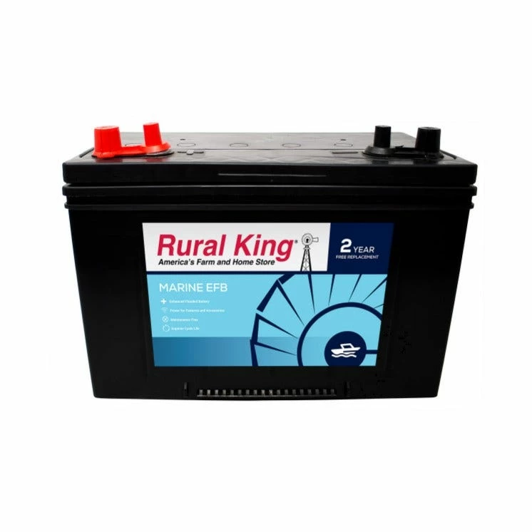 Rural King Premium EFB Marine and RV Battery - Rural King-EFB27DP - Auto Batteries 1 Rural King Premium EFB Marine and RV Battery - Rural King-EFB27DP - Auto Batteries