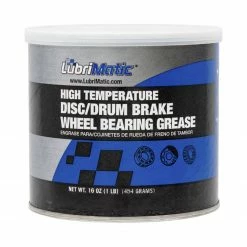 Lubrimatic High Temp Disc/Drum Brake Wheel Bearing Grease, 16Oz Can - 11380 - Tools & Accessories
