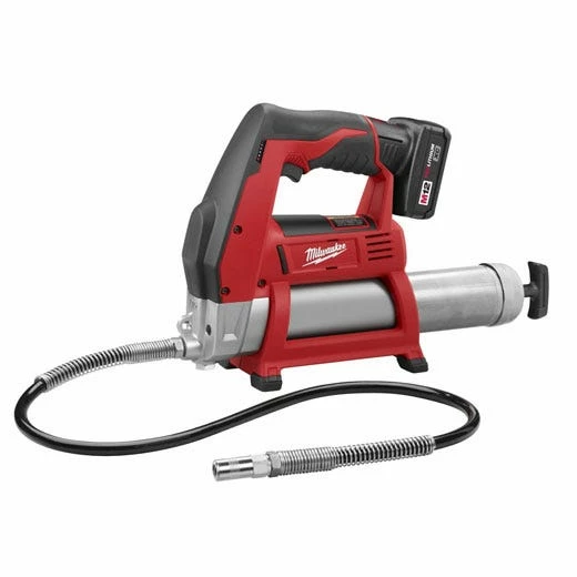 Milwaukee M12 Cordless Lithium-Ion Grease Gun - 2446-21XC - Grease Guns 1 Milwaukee M12 Cordless Lithium-Ion Grease Gun - 2446-21XC - Grease Guns