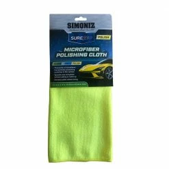 Simoniz Sure Shine Microfiber Polishing Cloth - 293400231 - Vehicle Cleaners