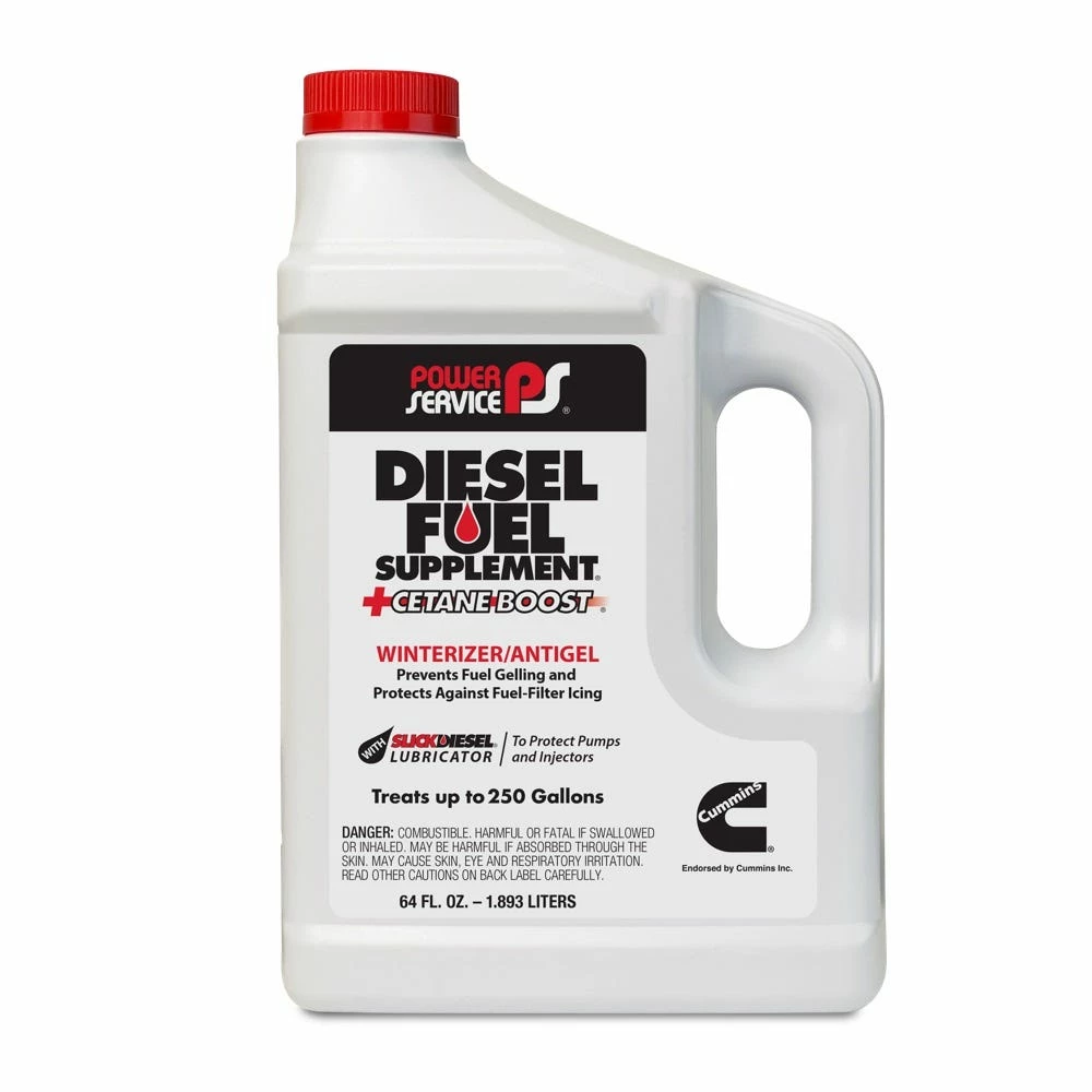 Power Service Products, Inc. Power Service Products Diesel Fuel Supplement +Cetane Boost, 64 oz. - 1064 - Gasoline Additives 1 Power Service Products, Inc. Power Service Products Diesel Fuel Supplement +Cetane Boost, 64 oz. - 1064 - Gasoline Additives