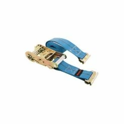 Erickson Mfg. 2" x 12' Ratchet Strap with E-Track Ends 59136 - Towing