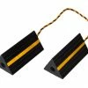 Various Brands 2 pack Rubber Wheel Chocks 66193 - Garage Accessories
