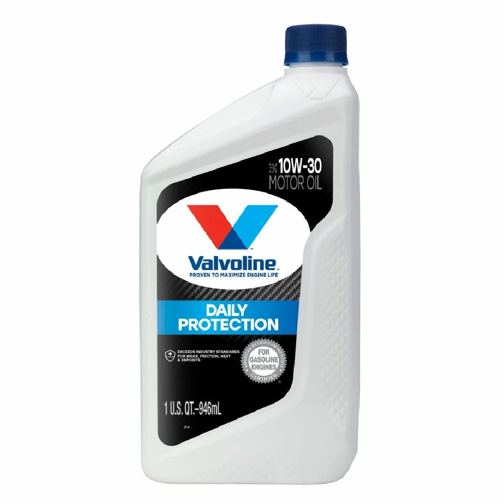 Valvoline Daily Protection SAE 10W-30 Conventional Motor Oil, 1 Quart - 797578 1 Valvoline Daily Protection SAE 10W-30 Conventional Motor Oil, 1 Quart - 797578