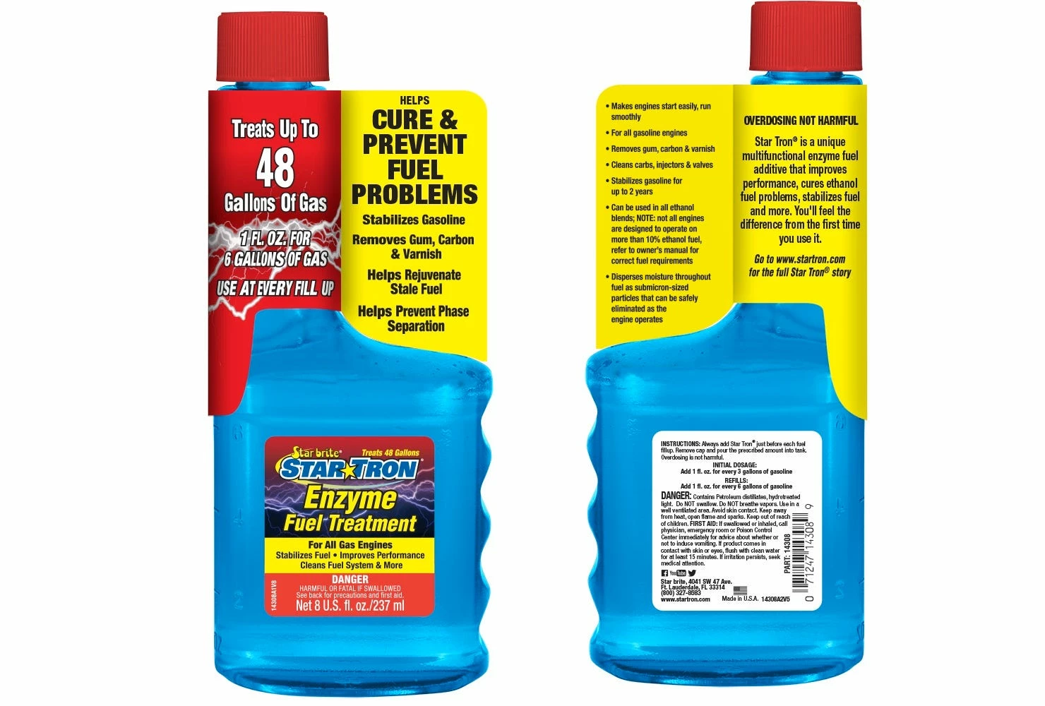 StarTron Enzyme Fuel Treatment SEF - 14308 - Gasoline Additives 1 StarTron Enzyme Fuel Treatment SEF - 14308 - Gasoline Additives