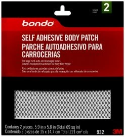 Bondo Self Adhesive Body Patch 932 - Adhesives & Sealants