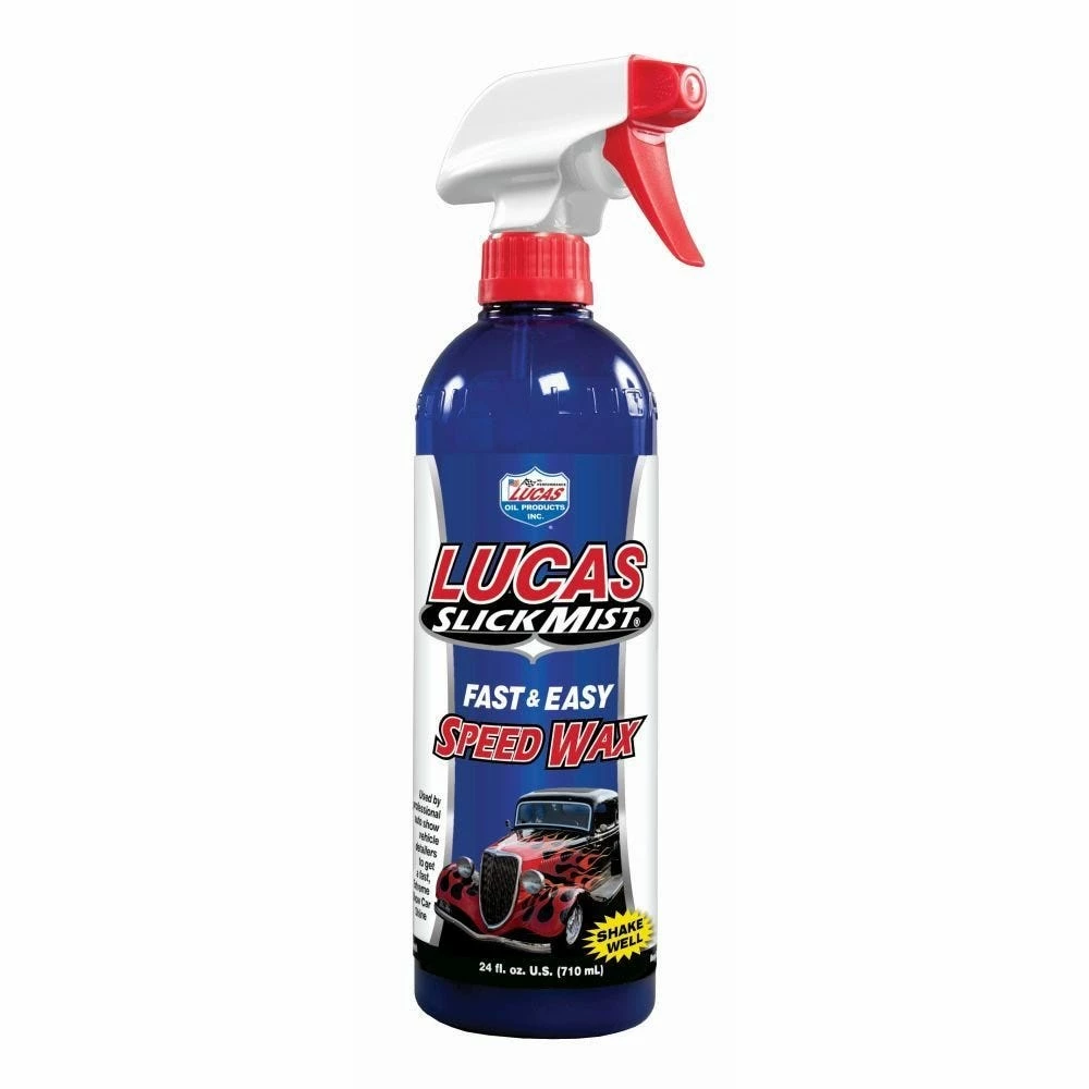 Lucas Slick Mist Speed Wax 24 oz. - 10160 - Motor Oil 1 Lucas Slick Mist Speed Wax 24 oz. - 10160 - Motor Oil