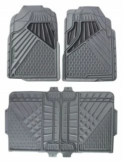 Go Gear Full Size Heavy Duty Gray Floor Mats 79001