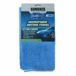 Simoniz Sure Shine Microfiber Drying Towel - 293400246 - Vehicle Cleaners