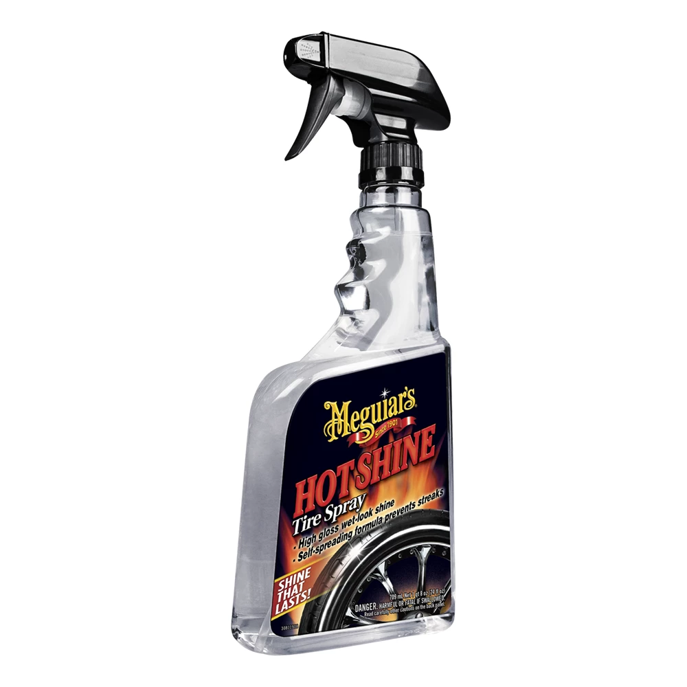 Meguiar's Hot Shine Tire Spray - 24 Oz - Vehicle Cleaners 2 Meguiar's Hot Shine Tire Spray - 24 Oz - Vehicle Cleaners - Image 2