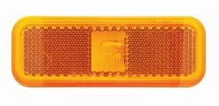 Optronics Yellow Surface Mount Marker/Clearance Light With Reflex, Retail Clam - Accessories & Gear