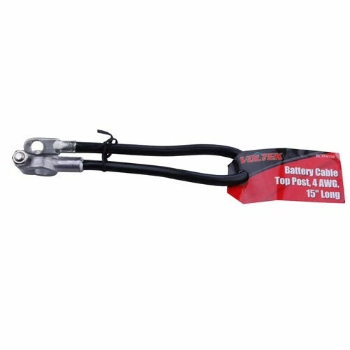 Uriah Products Uriah Black Top Post Battery Cable 4 Awg 15In -UV007850 - Maintenance & Parts 3 Uriah Products Uriah Black Top Post Battery Cable 4 Awg 15In -UV007850 - Maintenance & Parts - Image 3