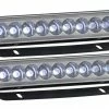 Optronics (2) White 12 Led Driving Light Kit With Illuminated Rocker Switch, Retail Clam - Accessories & Gear