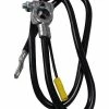 Uriah Products Uriah Black Top Post Battery Cable 4 Awg 32In W/ Auxiliary Cable -UV008030 - Maintenance & Parts