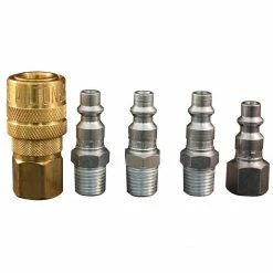 Milton 5-Piece 1/4 Inch NPT M-Style Coupler and Plug Kit - S-211 - Core Housing -Automotive & ATV Sales Shop b1aa4e9d90dbe84a3e869ef30bd6b8a926bfdb8d s 211 1 1